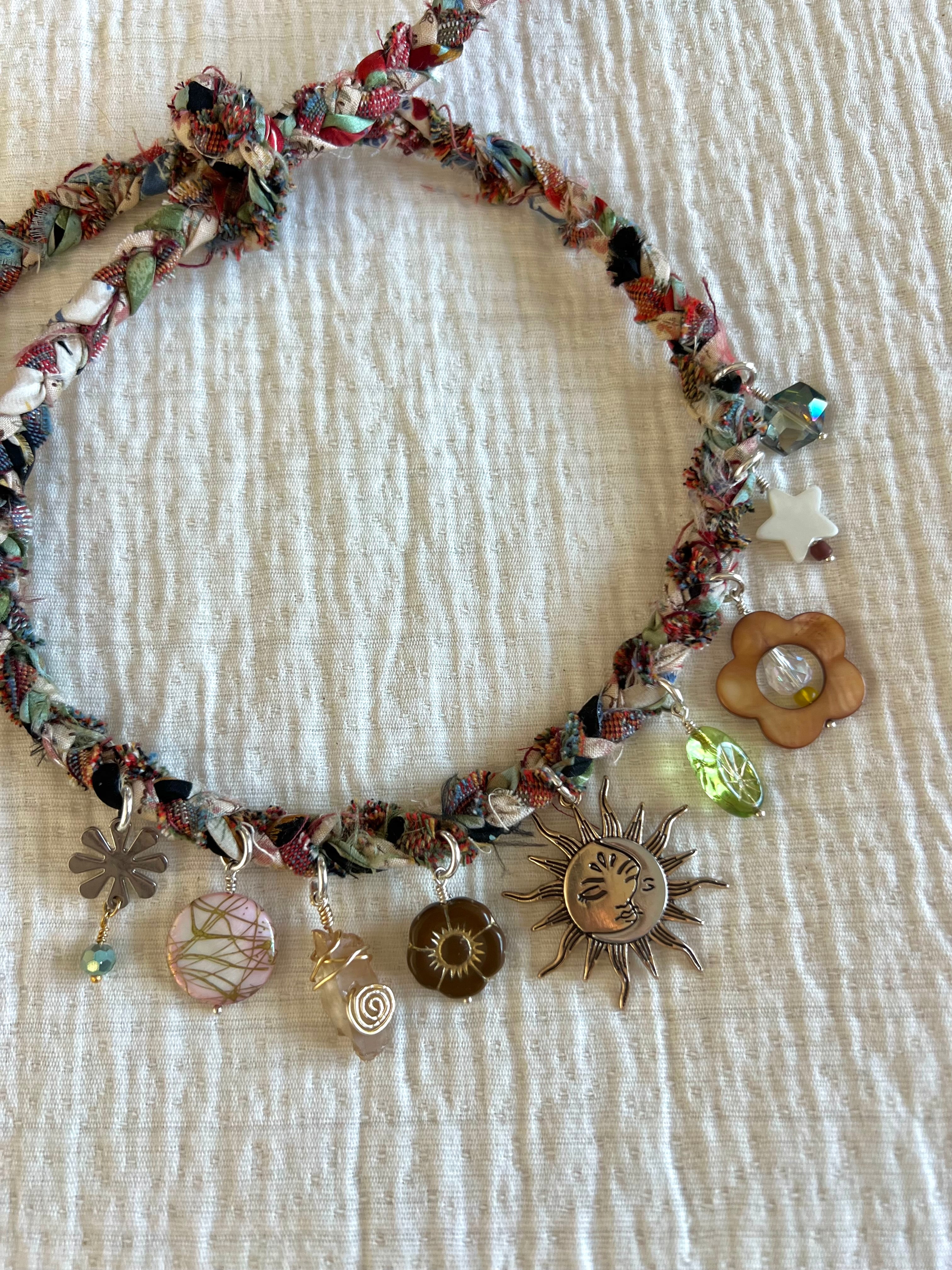 Sun & Moon Trinket Necklace