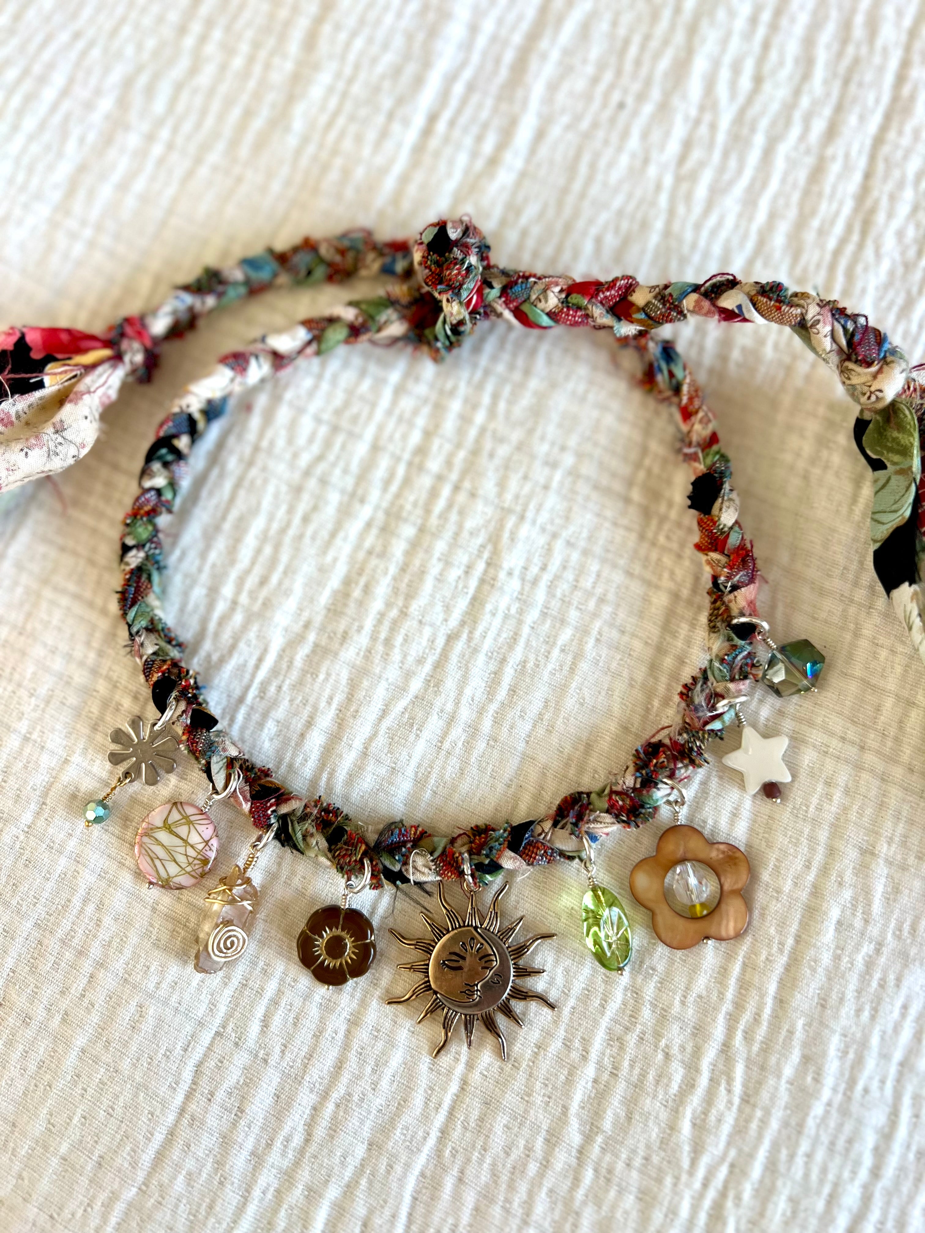 Sun & Moon Trinket Necklace