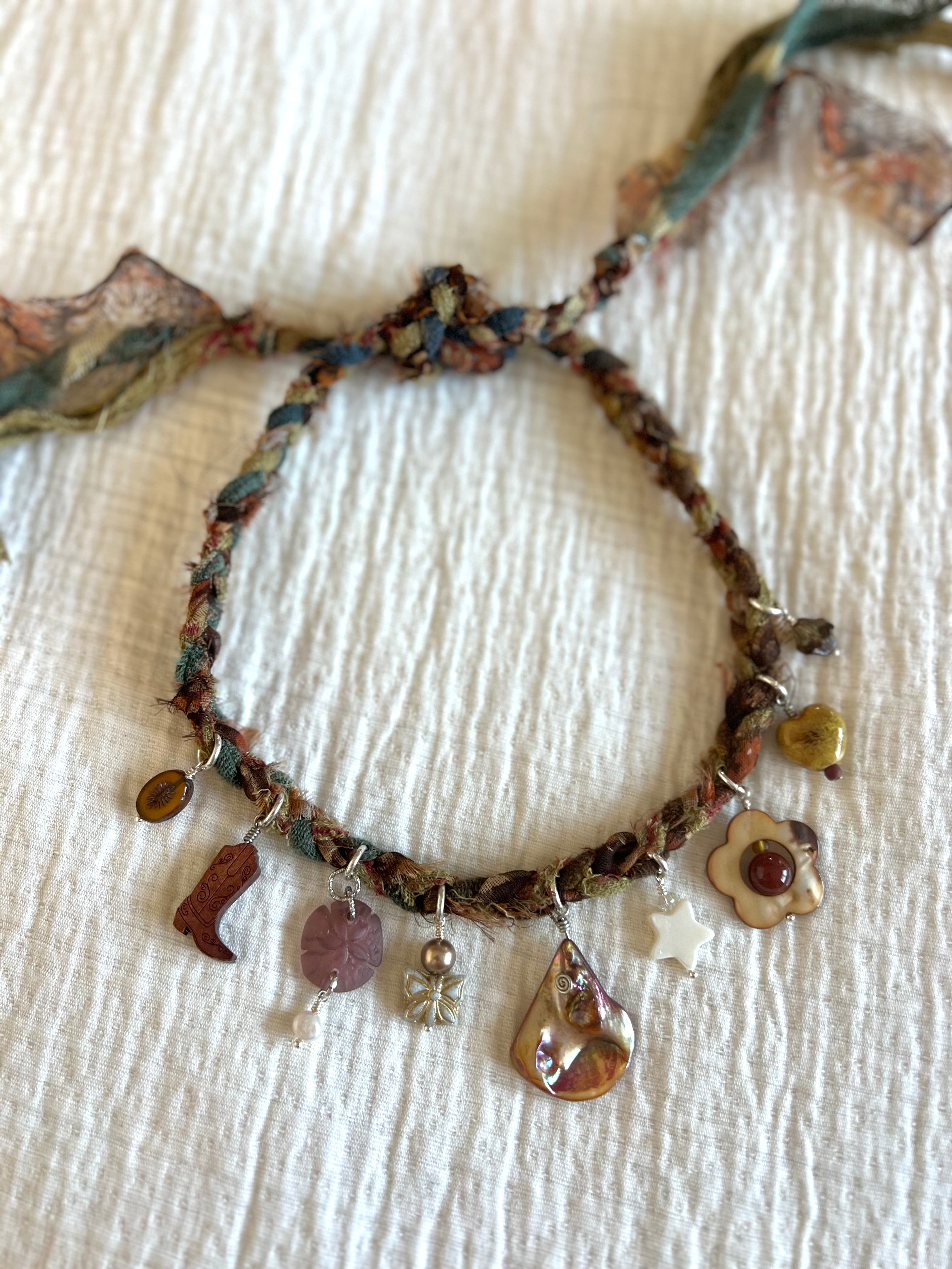 Coastal Cowgirl Trinket Necklace